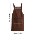 thumbnail image 3 of Chmadoxn Kitchen Gadgets, Kitchen Accessories, Kitchen Apron Multiple Colors Available Waterproofs And Oil Proof Washable Dirt Resistants Suitable For Kitchen Baking Room Polyester Apron, 3 of 6