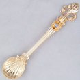 thumbnail image 1 of Baohd Retro Palace Carved Coffee Drink Condiment Spoon Tea Ice Cream Scoop, 1 of 1