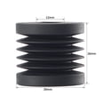 thumbnail image 2 of 1pc Shock Absorbing Foot Pad Anti-Slip Rubber Feet Compatible with Bambu Lab X1/ X1C/ P1P/ P1S 3D-Printer Upgraded 3D Printer Parts, 2 of 6
