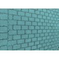 thumbnail image 1 of Ahgly Company Machine Washable Indoor Rectangle Transitional Turquoise Green Area Rugs, 2' x 4', 1 of 7