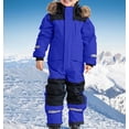 thumbnail image 1 of Kids Girls Boys Colorful Siamese Snowsuits Ski Suits Jackets Winter Jumpsuits, 1 of 1