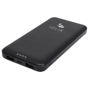 Helix ETHPB10 10k mAh Power Bank with Dual USB - Open Box