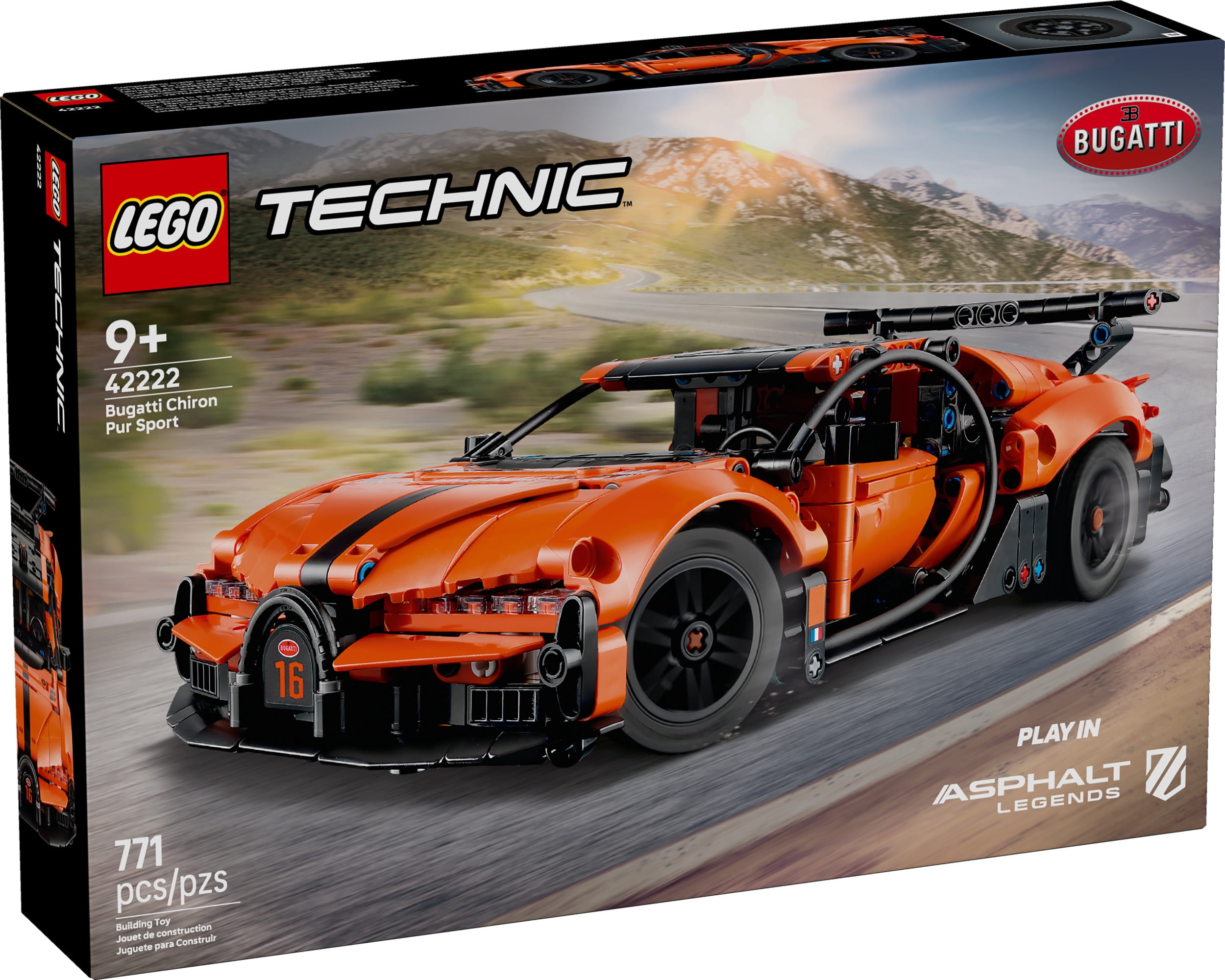 LEGO Technic L’Hypervoiture de Bugatti Chiron Pur Sport 42222