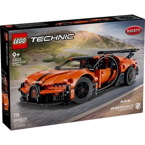 LEGO Technic Bugatti Chiron Pur Sport Hypercar Jouet de construction pour les garçons & Filles - Jouet de voiture de sport W / Direction réaliste & Moteur pour enfants & Eventails de course, âges 9+ - Idée cadeau pour les anniversaires - 42222