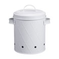 thumbnail image 1 of Tumotour Mesh Fruit Vegetable Bucket Kitchen Potato Onions Garlic Storage Bucket Potato Storage Jar Metal Bucket With Lid, 1 of 6