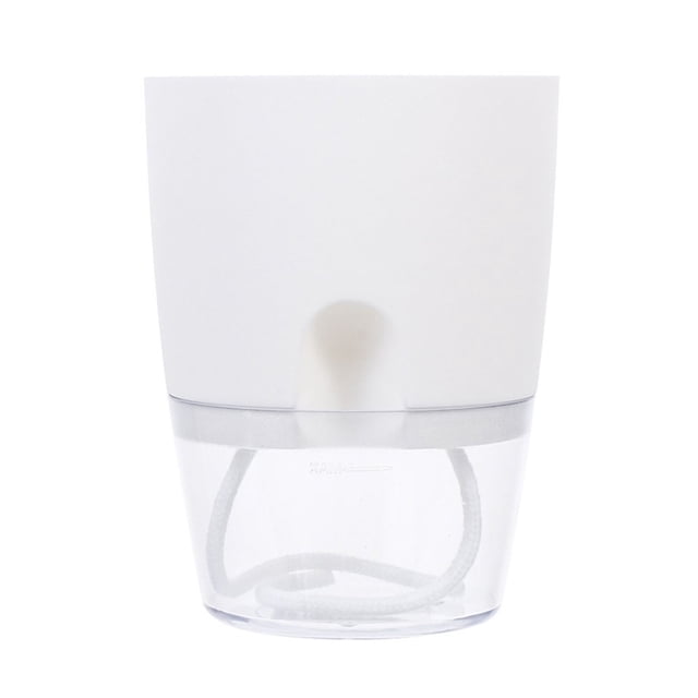 AMERTEER Plant Pot High-tenacity Shatterproof Plastic Decorative Self-watering Plant Pot Flower Container for Home