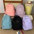 thumbnail image 1 of Sentmoon Hiking Backpack Bookbag for Men Large Capacity Backpack Middle School and College Student's Bag for Women Simples and Versatile Campus Style Backpack for Women, 1 of 7