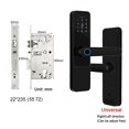 thumbnail image 2 of Serrure de Porte Intelligente avec Poignée, Entrée Sans Clé, Serrure de Porte pour Porte d'Entrée, Serrure Wi-Fi, Application Smart Life Free, Télécommande de Porte 35-120 mm, Installation Facile, 2 of 5