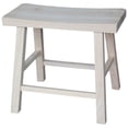 thumbnail image 1 of International Concepts 18" Saddleseat Wood Stool in Natural, 1 of 5