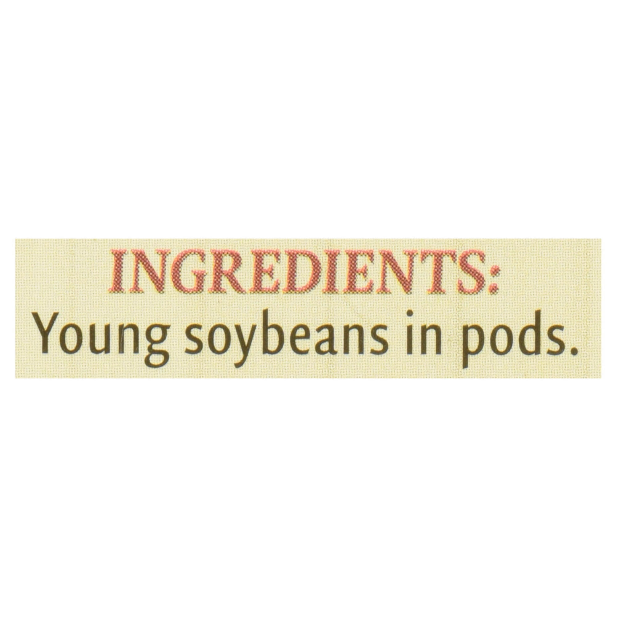 Nature's Classic Allen Family Foods Edamame Young Soybeans in PODS 454g, 454g - Microwavable