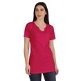 thumbnail image 1 of Inkmeso Long Length Notch Neck Top For Women Basic Cotton Tee Shirt w/ Pocket Patch Legging Top, 1 of 7
