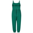 thumbnail image 4 of Girls Overall Sleeveless Rompers for Girls Spaghetti Strap Overalls with Side Pockets Kids Clothes Girls Size 2T, 4 of 4
