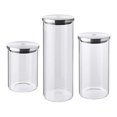 thumbnail image 1 of ZWILLING J.A. HENCKELS 39500-032 Glass Storage Jar 3-Piece Set, Glass, 1 of 4