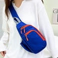 thumbnail image 3 of Mens Canvas Sports Waist Bag Casual Fashion Large Capacity Storage Waist Bag, 3 of 5