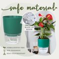 thumbnail image 4 of Plant Pot Self Watering Indoor Flower Pots Planter Pots, 4 of 8
