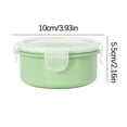 thumbnail image 2 of EGNMCR Lunch Bags for Women Lunch Box Bento Box Mini Elegant Refrigerator Brittle Small Lunch Box Kitchen Lunch Box Plastic Storage Box Rectangular Sealed Box Lunch boxs, 2 of 2