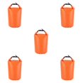 thumbnail image 3 of Transemion Waterproof Dry Bag Roll Top Dry Compression Sack for Rafting Boating Hiking Camping 75L orange 8L 5Set, 3 of 6