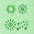thumbnail image 1 of Ahgly Company Machine Washable Indoor Square Transitional Mint Green Area Rugs, 8' Square, 1 of 7