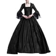 thumbnail image 1 of Robe Renaissance Femme Rétro Fête Princesse Cosplay Dentelle Longueur au Sol Robe, 1 of 1