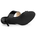 thumbnail image 4 of BLISSFUL STEP Women's Open Toe Stiletto Slide Heeled Sandals, 4 of 5