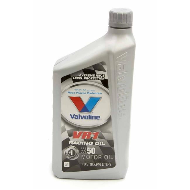 Valvoline VAL822350-C 1 qt. HP 50W Racing Oil