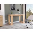 thumbnail image 4 of FM FURNITURE Aurora Writing Computer Desk Engineered Wood Oak, 4 of 8
