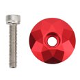 thumbnail image 1 of Couvercle de Potence de Vélo, Résistant à la Pression, Dureté Améliorée, Couvercle Supérieur de Casque de Vélo avec Vis pour Réparation Rouge, 1 of 8