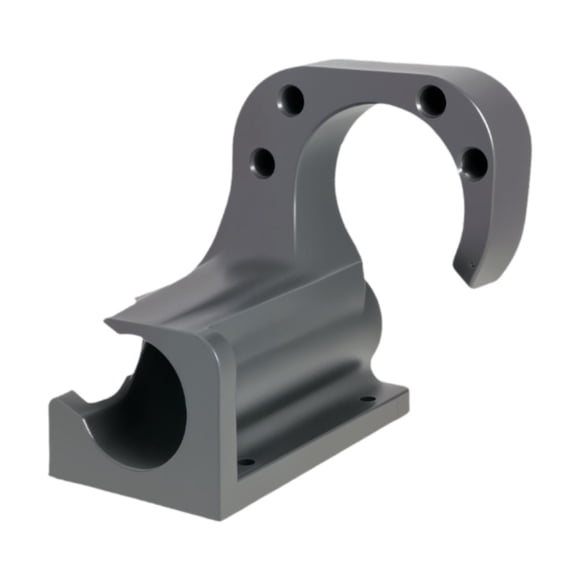 DYNWAVECA Car Washer Hose Holder Bracket Easy Installation Wall Mounted Heavy Duty Garden Hose Hanger Storage Rack for Garden Yard Dark Gray