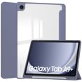 thumbnail image 1 of TFixol Samsung Galaxy Tab A9/A9 Plus 8.7/11-Inch Tri-Fold Transparent Case with Pen Holder & Auto Wake/Sleep Function, Lavender Purple for 11-Inch Model, 1 of 6
