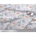 thumbnail image 2 of Soimoi Viscose Chiffon Fabric Fish & Octopus Ocean Fabric Prints by Yard 42 Inch Wide, 2 of 2