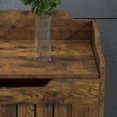 thumbnail image 3 of Cherish Coffre de Rangement, Banc de Rangement avec Charnière de Sécurité, Coffre de Rangement en Bois, Coffre de Rangement à Couvercle Rabattable pour Couvertures, Banc de Rangement pour Entrée, Salon, Chambre, 3 of 6