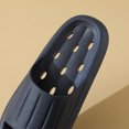 thumbnail image 5 of B91xZ Men's One Slide Sandal Soft Thick Sole Non-Slip Pillow Sandals,Navy 8, 5 of 5