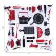 thumbnail image 2 of IH Casa Decor Polyester Digital Print Cushion Kitchen Ustendies 18 X 18 - Ensemble De 2, 2 of 3