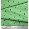 thumbnail image 3 of Soimoi Georgette Viscose Fabric Branches Artistic Print Fabric by the Yard 42 Inch Wide, 3 of 3