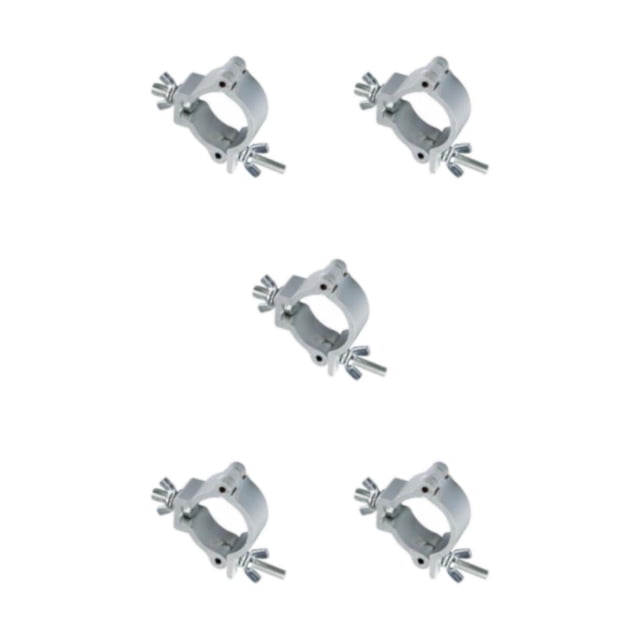 tamizeot Versatile Lighting Hook Mount for Club Exhibition Event Alloy Wrap Around Clamp Aluminum Master 5Set