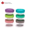 thumbnail image 1 of Melii Glass Baby Food Storage Jars with Lids for Infants, Toddlers and Children, 2 oz / 59 ml - 6 piece set, 1 of 7