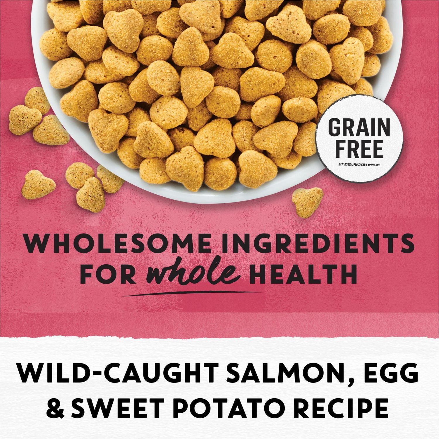 Beyond Grain Free Indoor Cat Wild-Caught Salmon, Egg & Sweet Potato Recipe, Dry Food 1.36kg