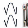 thumbnail image 3 of Skateboard Wall Hanger, Aluminum Alloy Wall Mount Rack  Save Space 8kg Load Capacity Suitable for Skateboard Storage Display At Home and Office, 3 of 7