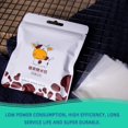 thumbnail image 2 of OUTAD 500 Sheets Nougat Wrapping Paper Edible Glutinous Rice Paper Baking Candy Paper Candy Wrapper Transparent Paper, 2 of 8