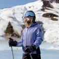 thumbnail image 2 of DLX Womens Ski Jacket Slim Fit with Down Filling and Zip Off Hood - Dolores, 2 of 4
