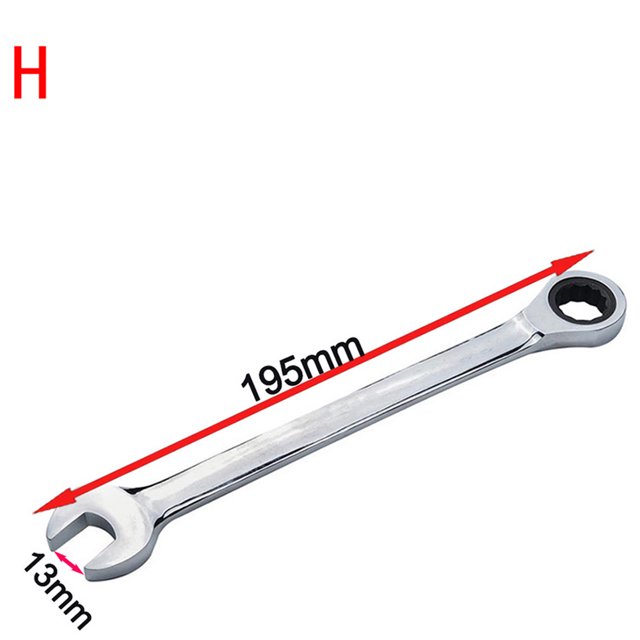 Agiferg Spanners Ratcheting Combination Hand Tool Wrench Kit Repairing Home Garden