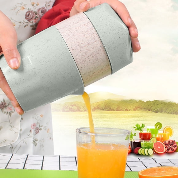 MTBLYS Manual Juicer Handheld Citrus Press 6.29X3.14 Inch Orange Lemon Squeezer Portable Home Kitchen Tool