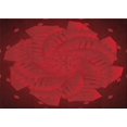thumbnail image 1 of Ahgly Company Tapis Rectangulaire Lavable en Machine Intérieur Transitionnel Rouge Cramoisi, 5 Pieds x 8 Pieds, 1 of 7