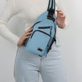 thumbnail image 4 of EGNMCR Women's Adjustable Crossbody Bag Convertible Chest Shoulder Bag With Multiple Pockets Nylon Backpack, 4 of 6