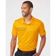 thumbnail image 1 of Adidas Polo à Poitrine 3 Bandes pour Hommes, P, Team Collegiate GoldBlack, 1 of 3