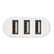 USB Hubs Ports USB 2.0 Mini Rotate Splitter Adapter Hub Slim Design Backward Compatible 3 Ports Black White