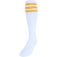 thumbnail image 1 of CTM® Striped Top Ribbed Tube Socks (4 Pair Pack), 1 of 2