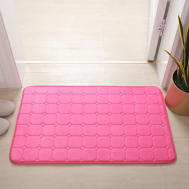 weibbin Pad Bathroom Shower Rugs - Non-Slip Absorbent Soft Machine Washable Shower Mats for Living Room, Bedroom, Bathroom, Home Decor, 50x80cm