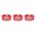 thumbnail image 2 of QualitChoice Bracelet Multi-layers Magnetic Buckle Leather Multi-colored Leopard Print Valentines Day Gifts Bracelets Hand Jewelry Red 3Set, 2 of 6