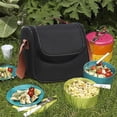 thumbnail image 2 of Btomtd Cationic Lunch Bag Lunch Bento Bag With Insulation Ice Preservation And Freshness Preservation, Black, 2 of 5